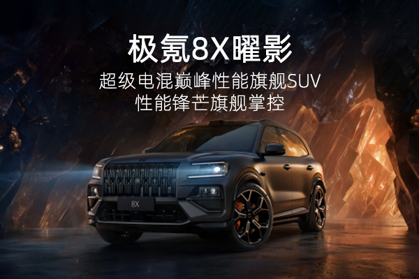 极氪8X曜影，性能锋芒旗舰掌控