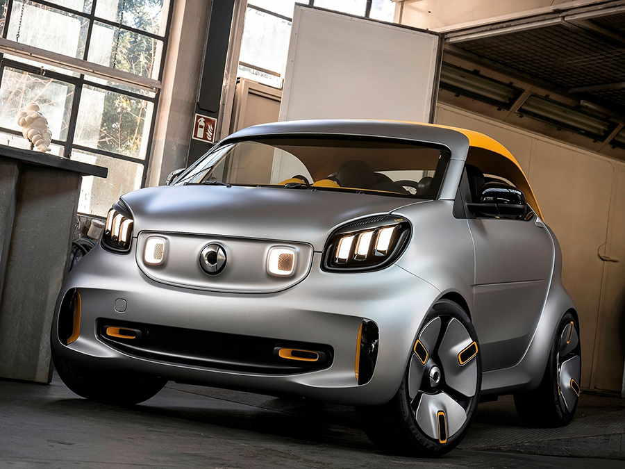 2022年上市 smart全新纯电动SUV设计图曝光