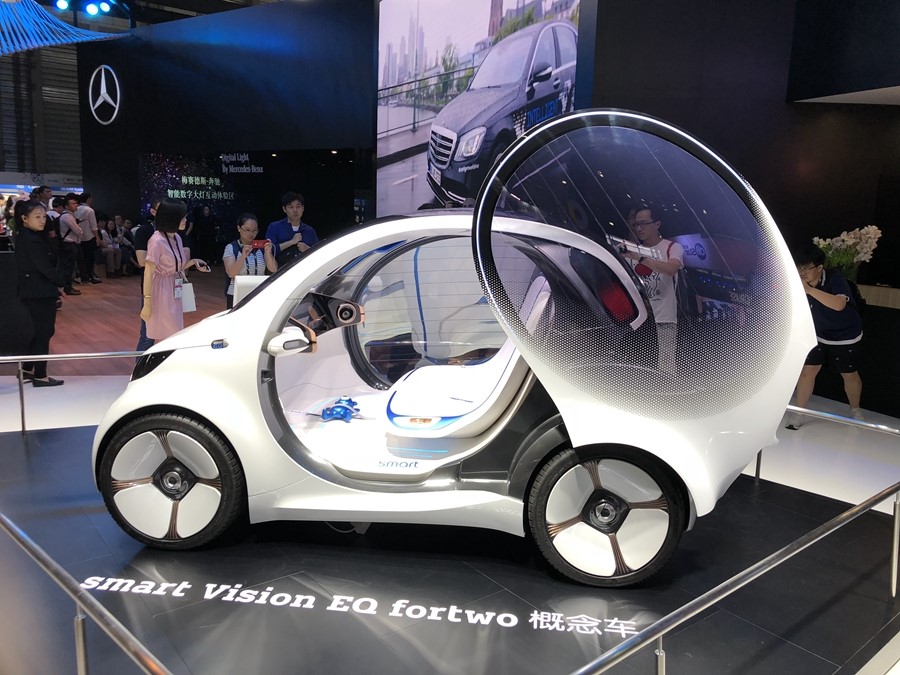 2018 CES Asia：奔驰亮相智能驾驶/人机交互技术