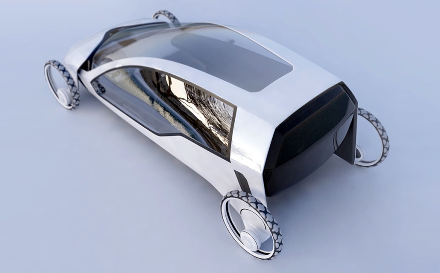 大众发布新款概念电动汽车 自带太阳能电池板