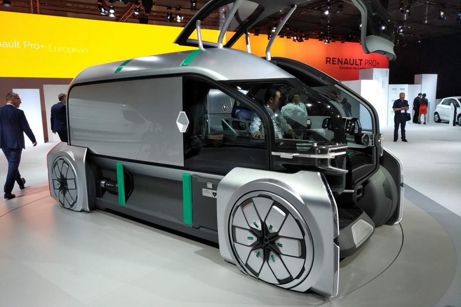 雷诺EZ-Pro商用概念车发布 定制车身/可列队行进