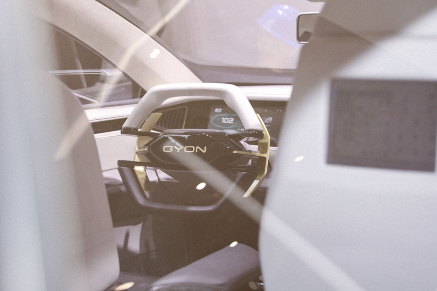 GYON首款旗舰车型实车细节图 定名为Matchless 