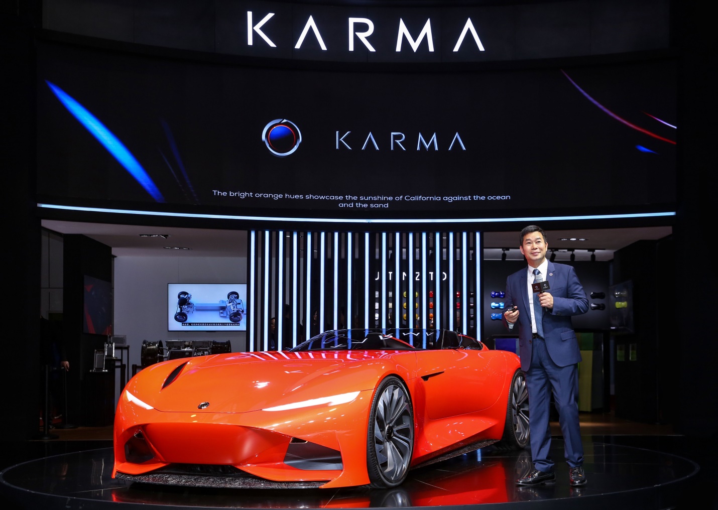 Karma 汽车在 2019 年上海车展推出三款新车产品