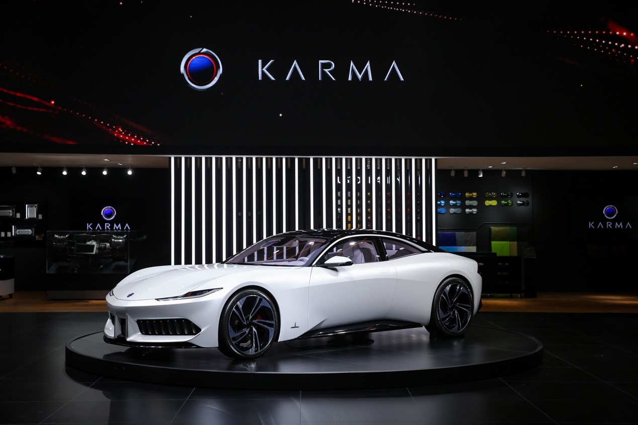 2019成都车展：Karma汽车携2款增程式车型亮相
