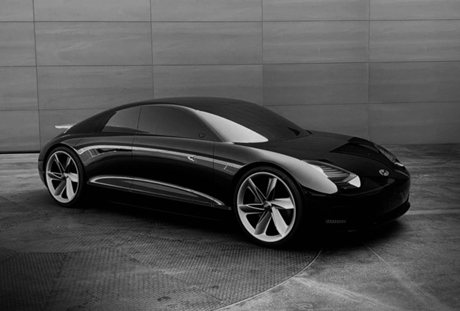 代表全新设计理念 现代汽车发布电动概念车Prophecy