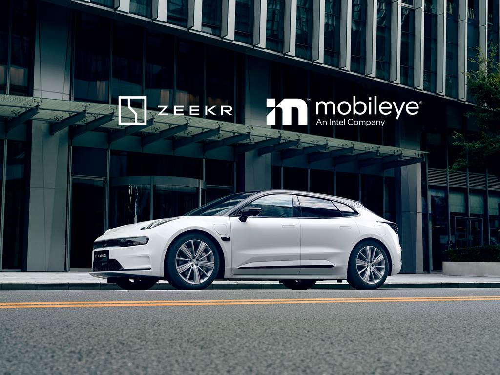 极氪与Mobileye进一步深化合作 2024年推L4级智能驾驶电动汽车