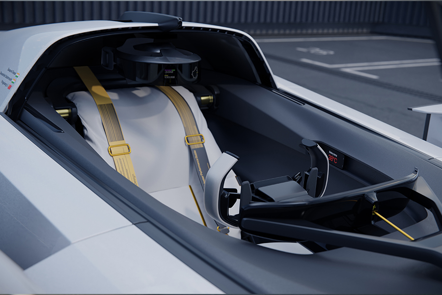 纯电超跑，极星Synergy概念车全尺寸模型亮相慕尼黑车展