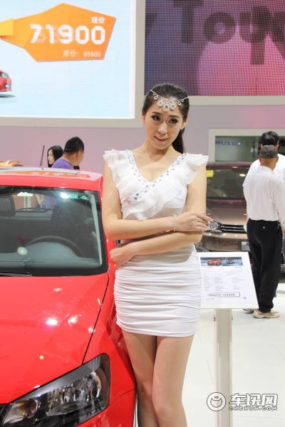 上汽大众3号车模