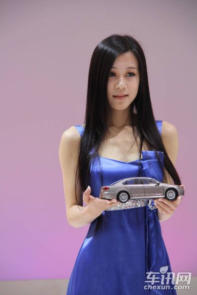 上汽大众4号车模