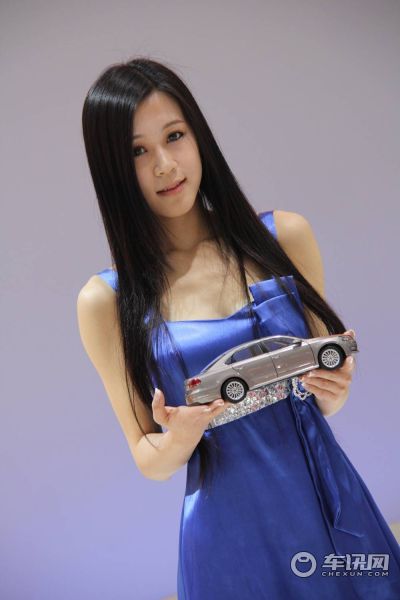 上汽大众4号车模