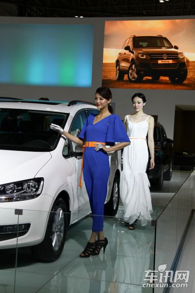 上汽大众5号车模