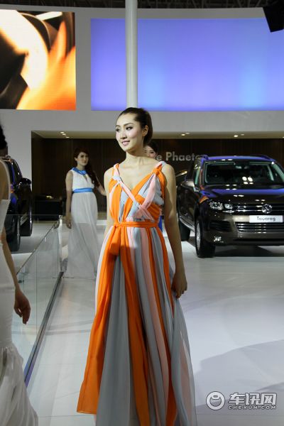 上汽大众4号车模