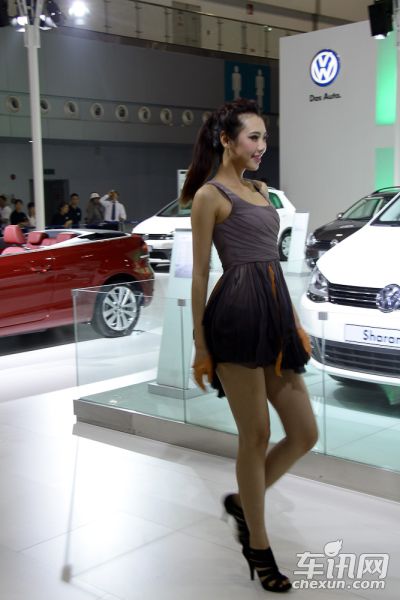 上汽大众6号车模