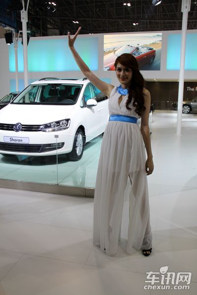 上汽大众9号车模