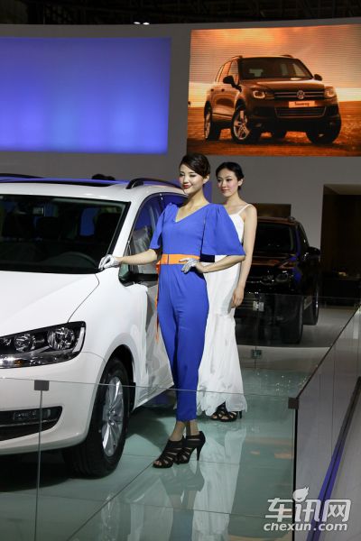 上汽大众5号车模