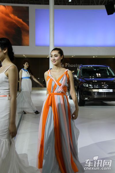 上汽大众4号车模