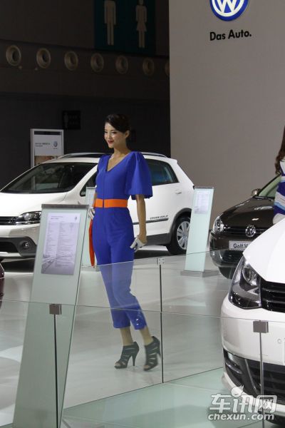 上汽大众5号车模