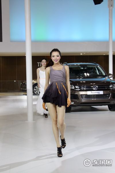 上汽大众6号车模