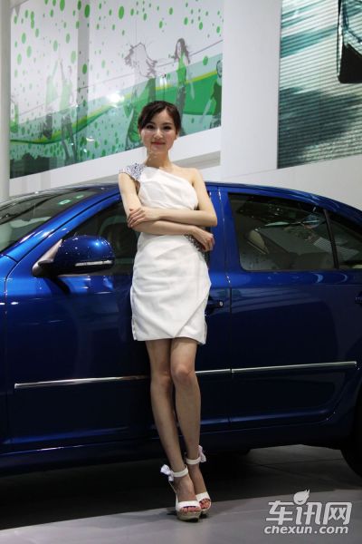 上汽斯柯达3号车模