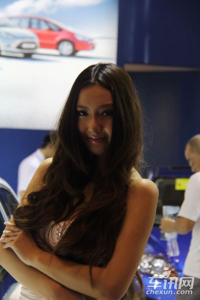 一汽丰田6号车模