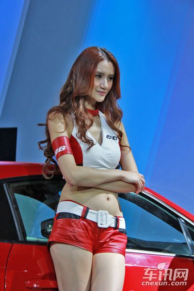 一汽丰田4号车模