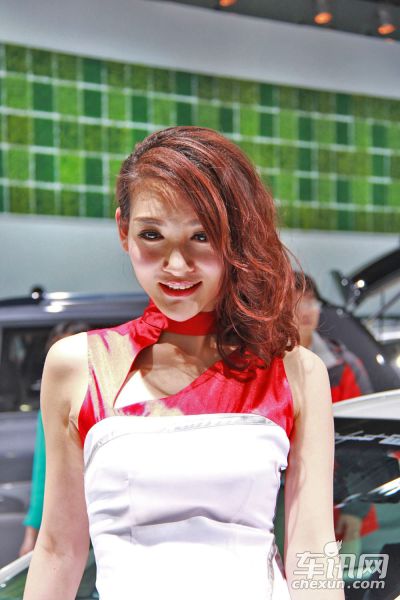 一汽丰田6号车模