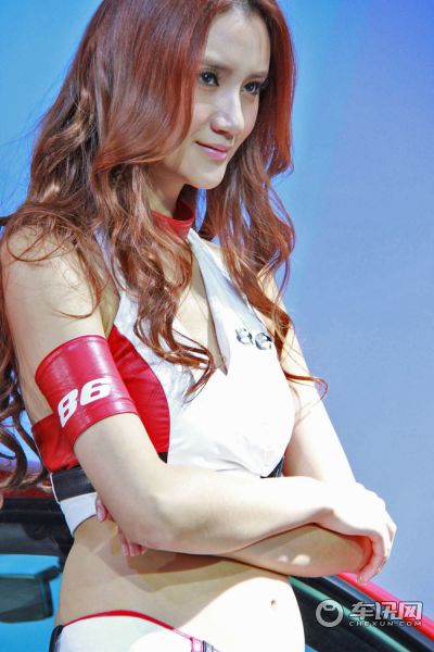 一汽丰田4号车模