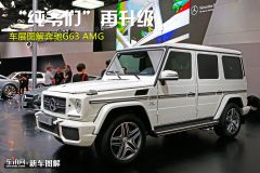 车展图解奔驰G63 AMG “纯爷们”再升级