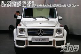 车展图解奔驰G63 AMG “纯爷们”再升级