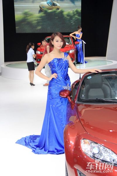 一汽马自达2号车模