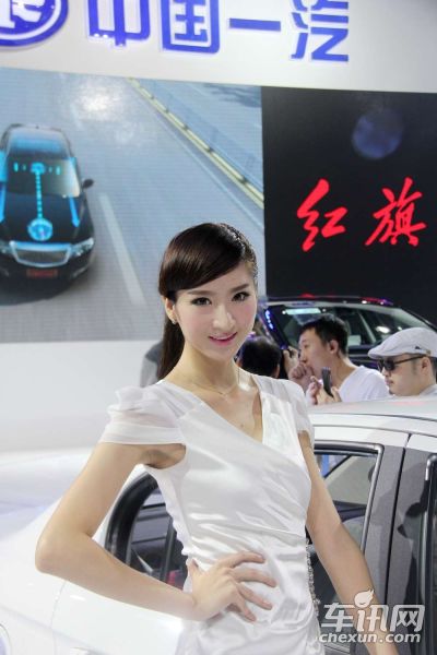 一汽红旗1号车模