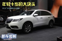 年轻十岁的大块头 2013广州车展新MDX图解