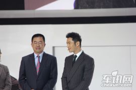 2013广州国际车展花絮-东风日产发布会黄晓明，陈可辛亲临助阵