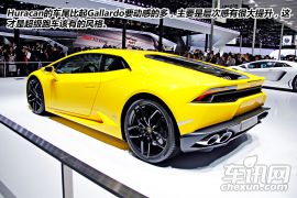 Gallardo优秀继任者 2014北京车展图解兰博基尼Huracan