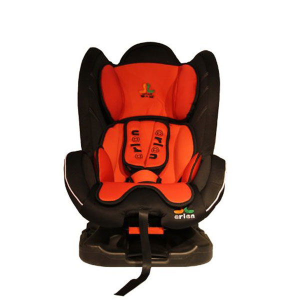 爱儿篮 儿童安全座椅0-6岁 婴儿宝宝安全座椅汽车 吉祥草RC 红黑色
