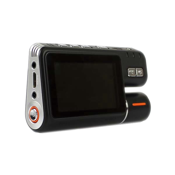 纳百川（NBC）602A双摄像头高清行车记录仪 可视倒车 广角 循环录像不漏秒 黑色