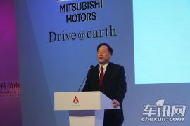 2014成都国际车展-进口三菱发布会