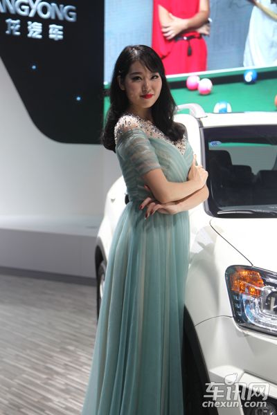 双龙汽车8号车模