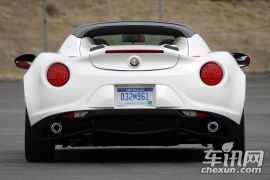 阿尔法罗密欧-阿尔法罗密欧 4C Spider 2015