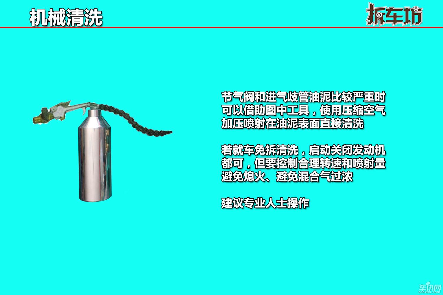 拆服务科普篇 “发动机清洗”之进气清洗