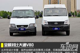 创新与经典的碰撞 大通V80对比江铃全顺