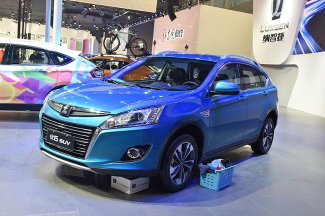 武汉纳智捷新款优6 SUV 预售13.68万元起 