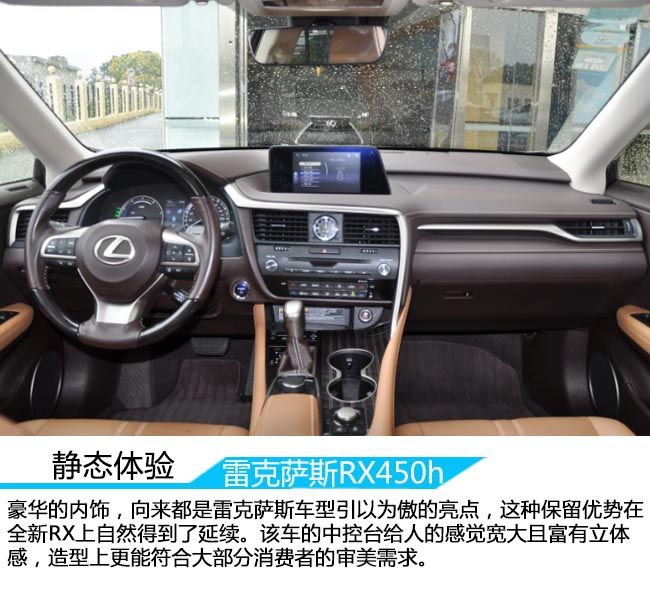 颜值高又环保 全方位试驾雷克萨斯RX450h