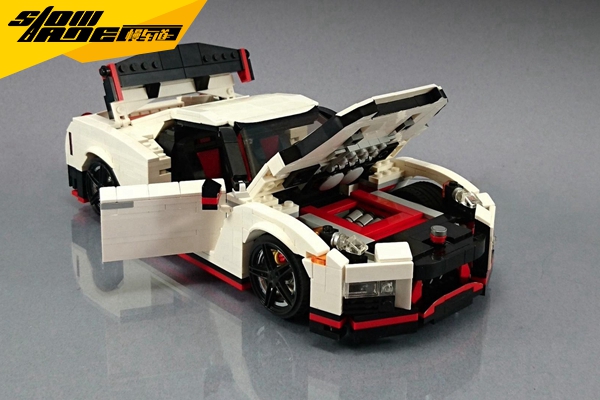乐高日产GT-R Nismo玩具 圆童年的速度梦想