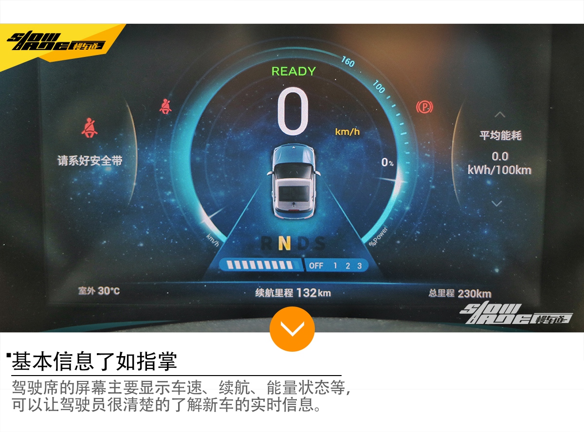 五屏亮点/配置丰富 实拍北汽新能源LITE