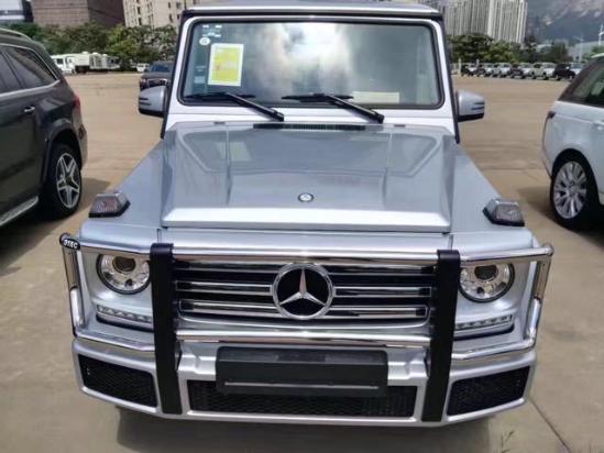 17款奔驰G500 一款挺拔独行的奔驰越野车