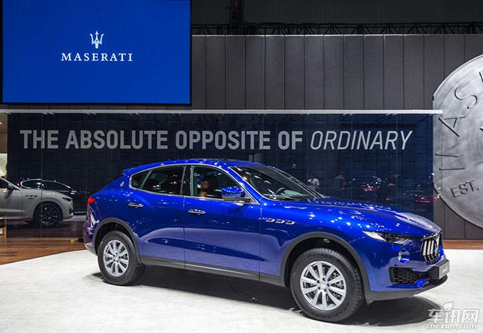 玛莎拉蒂Levante经典版给广州车展隆重上市