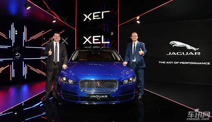 全新捷豹XEL首发 奇瑞捷豹路虎登广州车展