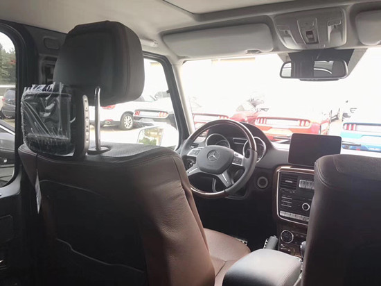 18款奔驰G500现车报价更新最强壮的SUV越野