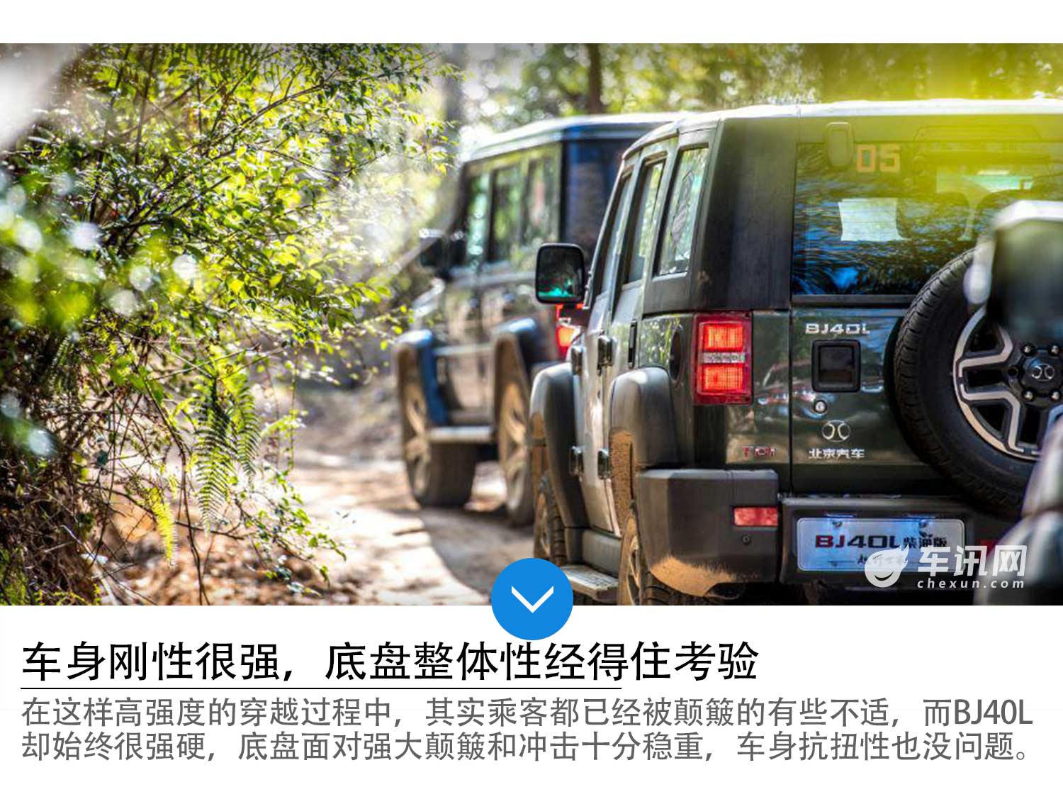 BJ40L柴油版领衔 随越野世家征服冬季雨林